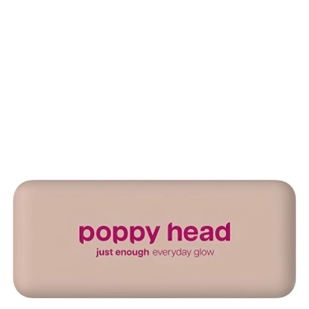 Poppy Head - Just Enough Everyday Glow Eyeshadow Palette - Палетка сияющих теней для век - 01 Shine Agenda - 4,8g