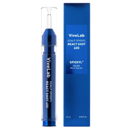 ViveLab - Scalp Spioxyl React Shot 400 - Ревіталізуюча сироватка для шкіри голови - 15ml