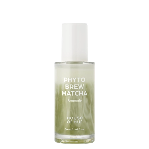 House of Hur - Phyto Brew Matcha Ampoule - Увлажняющая ампула для сияния кожи - 50ml