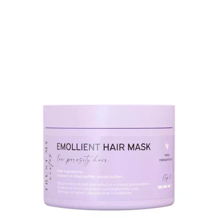 Trust My Sister - Пом'якшувальна маска для волосся з низькою пористістю - Emollient Hair Mask - Emolientowa Maska do Włosów Niskoporowatych - 150g