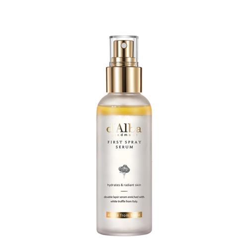d'Alba - White Truffle First Spray Serum - Осветляющая и увлажняющая сыворотка для лица в форме спрея - 100ml