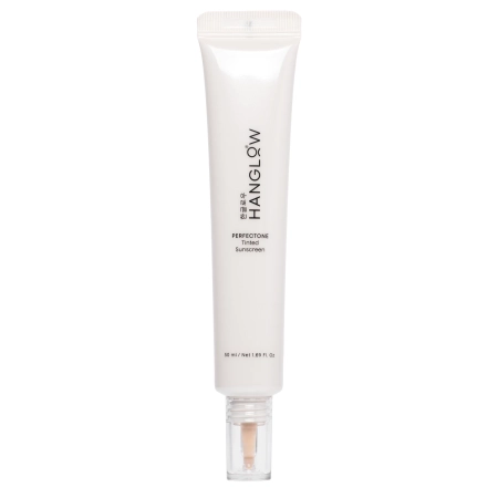 HanGlow - PerfecTone - Tinted Sunscreen SPF 50+ - Тонуючий сонцезахисний крем для обличчя - 02 - 50ml