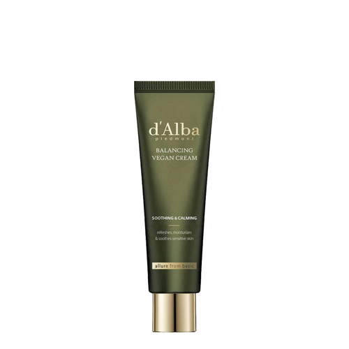 d'Alba - Mild Skin Balancing Vegan Cream - Увлажняющий и успокаивающий крем для лица - 55ml