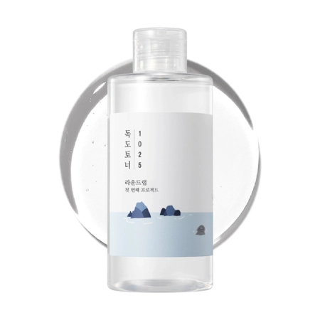 Round Lab - Разглаживающий тонер для лица - Time Deal 1025 Dokdo Toner - 200ml