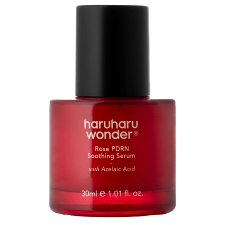 Haruharu Wonder - Rose PDRN Soothing Serum - Успокаивающая сыворотка с PDRN и азелаиновой кислотой - 30ml