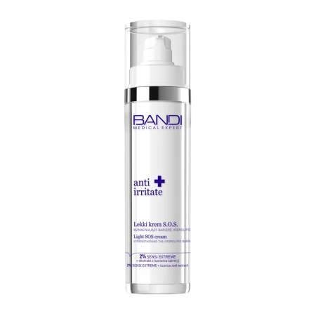 Bandi - Medical Expert - Anti Irritate - Light SOS Cream - Легкий SOS-крем для зміцнення гідроліпідного бар'єру - 50ml