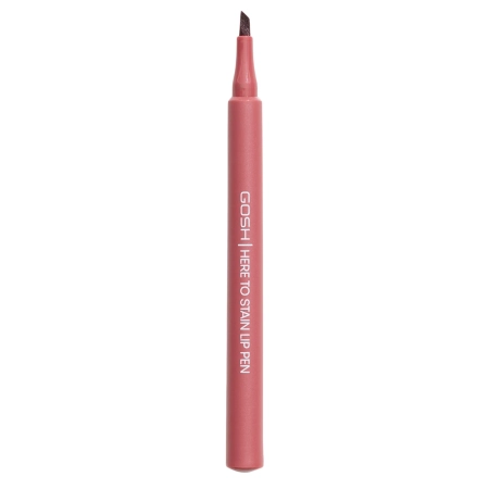 GOSH - Here To Stain Lip Pen - Стойкий карандаш-фломастер для контура губ - 008 Ruby Stain - 1ml