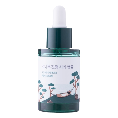Round Lab - Ампула для уменьшения постакне с экстрактом центеллы - Pine Calming Cica Ampoule - 30ml