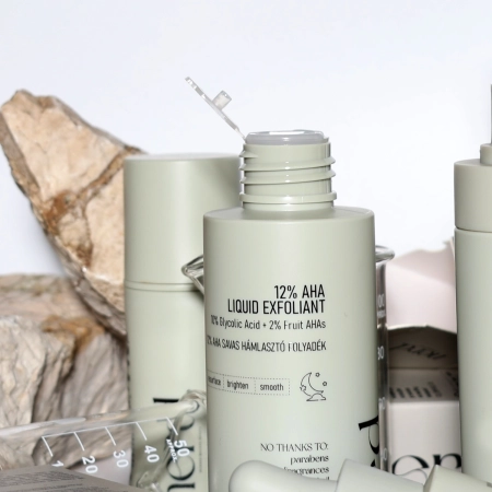 Nerds. - 12% AHA Liquid Exfoliant - 10% Glycolic Acid + 2% Fruit AHAs - Відлущувальний тонік з AHA-кислотами 12% - 100ml
