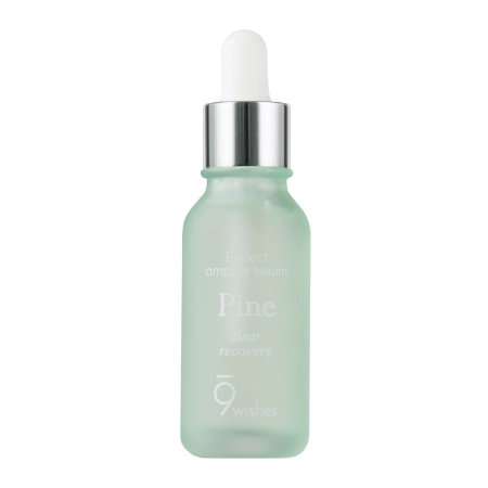 9Wishes - Amazing Pine Ampule Serum - Заспокійлива ампула для обличчя екстрактом соснової хвої - 25ml