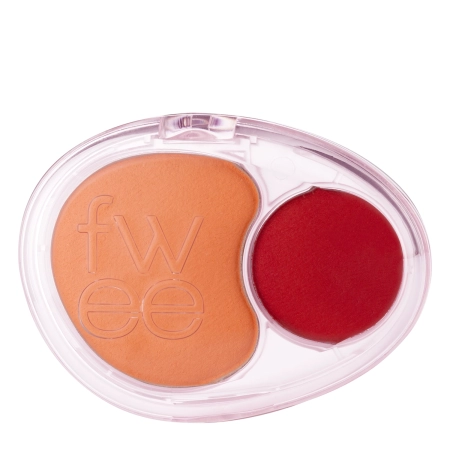 Fwee - Mellow Dual Blusher - Подвійні рум'яна для обличчя - RD02 Another Me - 7,2g