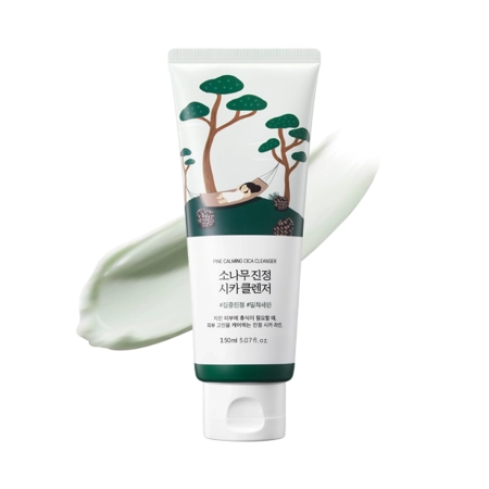 Round Lab - Pine Calming Cica Cleanser - Гель для вмивання обличчя з екстрактами соснової хвої та центелли - 150ml