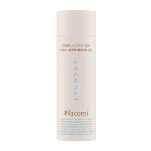 Nacomi - Deep Hydration Face Cleansing Gel - Гель для вмивання обличчя - Coconut - 140ml