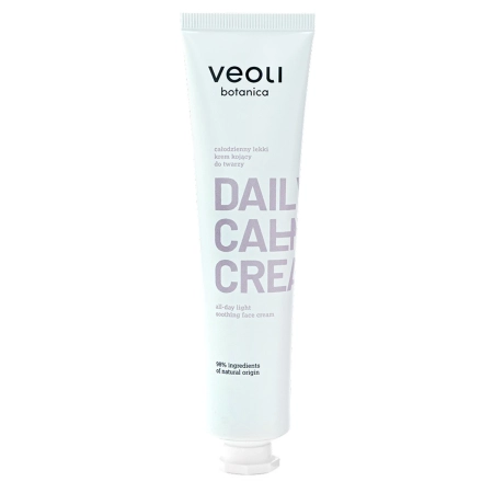 Veoli Botanica - Daily Calming Cream - Щоденний легкий заспокійливий крем для обличчя - 75ml
