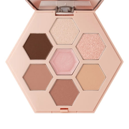 ELROEL - Barely Mood Shadow Palette - Палетка тіней для повік - 02 Pale Rose - 8,1g
