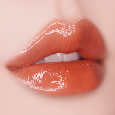 Unleashia - Sisua Popcorn Syrup Lip Plumper - Увлажняющий блеск для губ - No.4 Honey Grapefruit - 3,8g