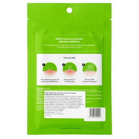 Needly - Patch For Blemishes - Микроигольные патчи от прыщей - 24шт