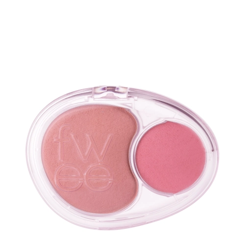 Fwee - Mellow Dual Blusher - Подвійні рум'яна для обличчя - MV01 No More Cupid - 7,2g