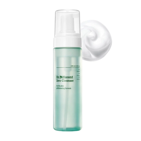 Dr.Different - Zero Cleanser for Oily Skin - Гипоаллергенный пенка для умывания лица - 200мл