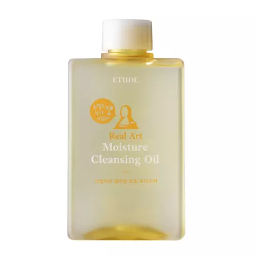 Etude House - Real Art Cleansing Oil Moisture - Гідрофільна олія для зняття макіяжу - 185ml