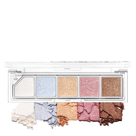 Unleashia - Mood Shower Face Palette - Палітра універсальних тіней - NO.101 Ballerino - 4g