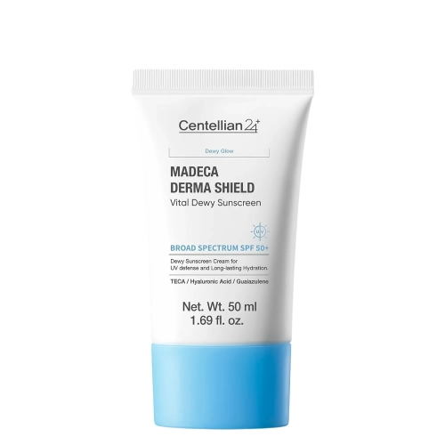 Centellian24 - Madeca Derma Shield Safe Moisture Sun Cream - Увлажняющий крем для лица с SPF 50+ PA++++ - 50ml