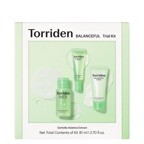 Torriden - Balanceful Trial Kit - Набор косметики для лица - 30ml+10ml+20ml+6шт