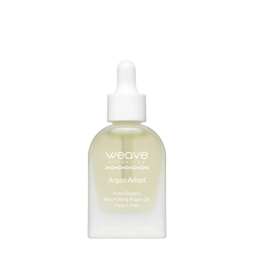 Weave Cosmetics - Argan Adept - Дезодорована органічна олія холодного віджиму для обличчя та волосся - 30ml