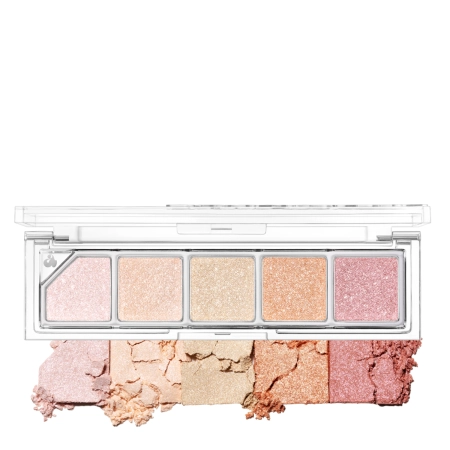 Unleashia - Mood Shower Face Palette - Палетка универсальных теней - NO.100 Ballerina - 4g