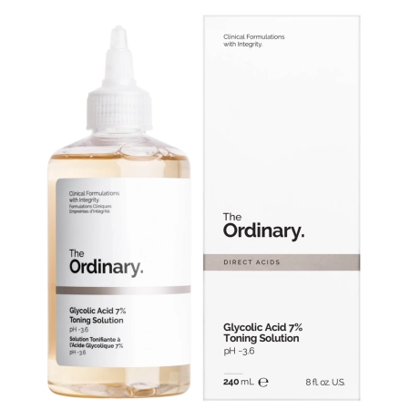 The Ordinary - Glycolic Acid 7% Exfoliating Toner - Отшелушивающий тоник с гликолевой кислотой 7% - 240ml