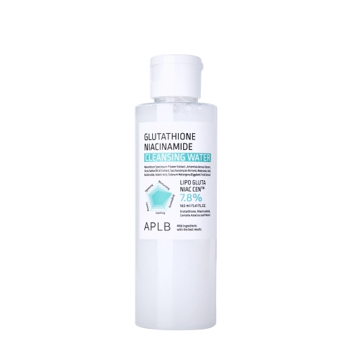 APLB - Glutathione Niacinamide Cleansing Water - Очищувальна міцелярна вода з глутатіоном і ніацинамідом - 160ml