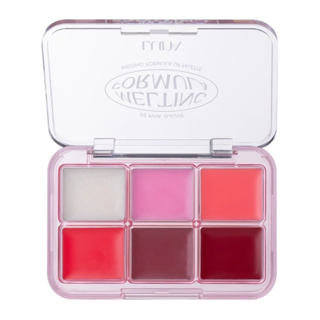 LUNA - Melting Formula Lip Palette - Палетка блесков для губ - 02 Pink Mauve - 10,2g