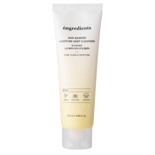 Ongredients - Skin Barrier Moisture Deep Cleanser - Увлажняющая пенка, очищающая поры - 120ml