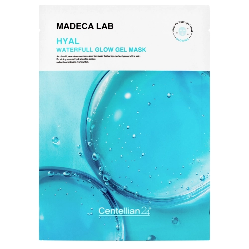 Centellian24 - Hyal Waterfull Glow Gel Mask - Набор увлажняющих гелевых масок для лица - 5x22ml
