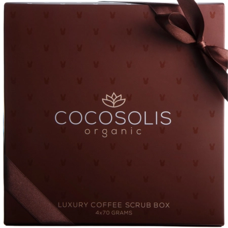Cocosolis - Luxury Coffee Scrub Box - Набор кофейных скрабов - 4x70g