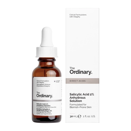 The Ordinary - The Ordinary - Salicylic Acid 2% Anhydrous Solution - Сироватка із саліциловою кислотою 2% - 30ml