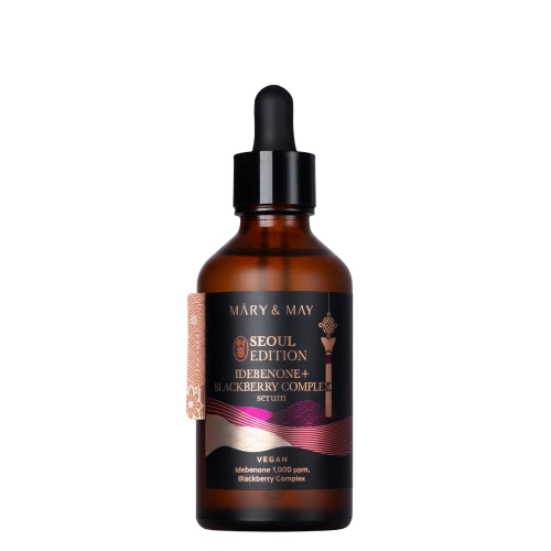 Mary&May - Idebenone and Blackberry Complex Serum - Антивозрастная сыворотка с идебеноном - 80ml