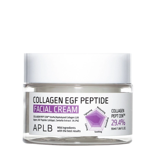 APLB - Collagen EGF Peptide Facial Cream - Зволожувально-зміцнювальний крем для обличчя - 55ml