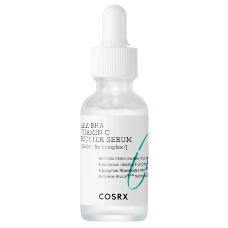 Cosrx - Освіжаюча сироватка з кислотами та вітаміном С - Refresh AHA BHA Vitamin C Booster Serum - 30ml