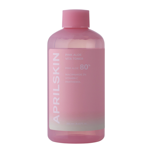 Aprilskin - Pink Aloe Vita Toner - Заспокійливий тонік для обличчя з алое - 250ml