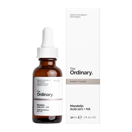 The Ordinary - Пилинг с 10% миндальной и гиалуроновой кислотой - Mandelic Acid 10% + HA - 30ml
