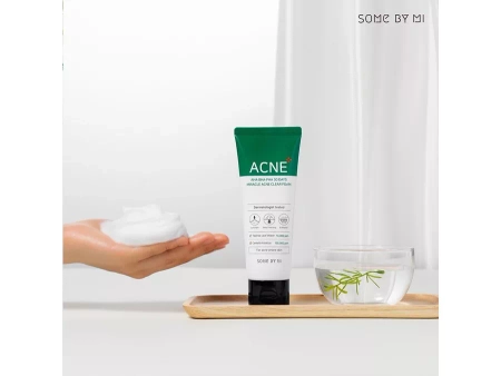 Some By Mi - AHA BHA PHA 30 Days Miracle Acne Clear Foam - М'яка очищувальна пінка з кислотами - 100ml