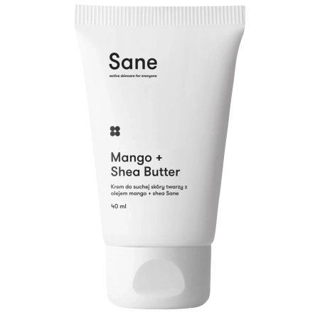 Sane - Mango + Shea Butter - Крем для сухої шкіри з олією манго та ши - 40ml