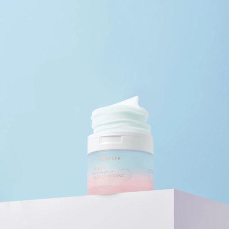 Aperire - Purity Blue Toner Pad - Зволожувальні та заспокійливі педи для обличчя - 70шт/140ml