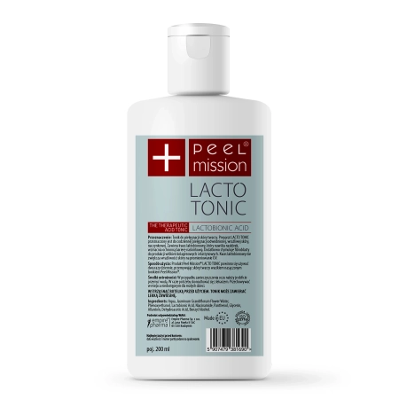 Peel Mission - Тонік для обличчя з лактобіоновою кислотою - Lacto Tonic - 200ml