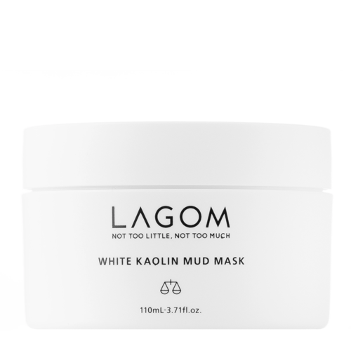 Lagom - White Kaolin Mud Mask - Очищувальна глиняна маска для обличчя - 110ml