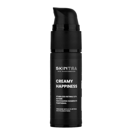 SkinTra - Creamy Happiness - Емульсія з ретиналем 0,1% в циклодекстринах - 30ml