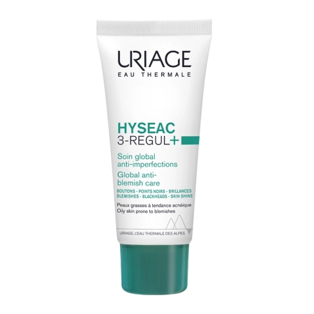 Uriage - Hyseac 3-Regul - Крем проти акне для жирної та проблемної шкіри - 40ml