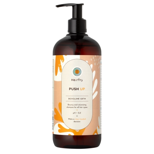 HairTry - Push Up - Шампунь для надання пружності та об'єму - 500ml