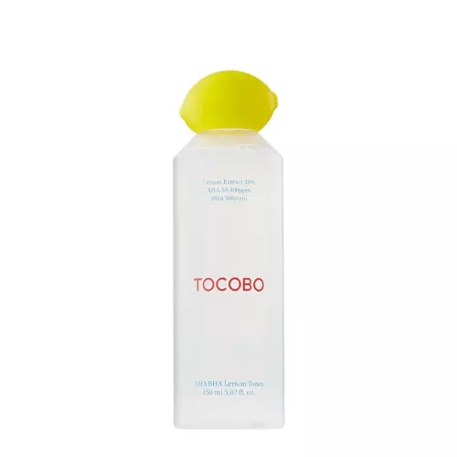 TOCOBO - AHA BHA Lemon Toner - Лимонный тонер с кислотами AHA и BHA - 150ml